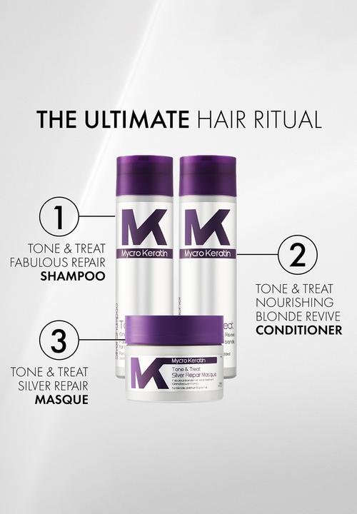Mycro Keratin - Tone and Treat Silver Conditioner 250ml