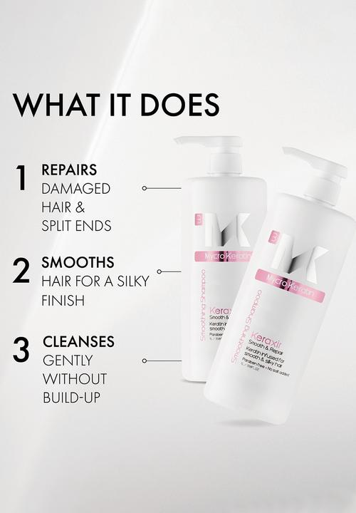 Mycro Keratin - Keraxir Smoothing Shampoo 1L