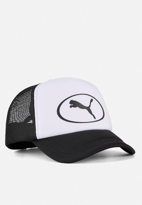 PUMA - Ess Trucker Cap - Puma Black-Puma White