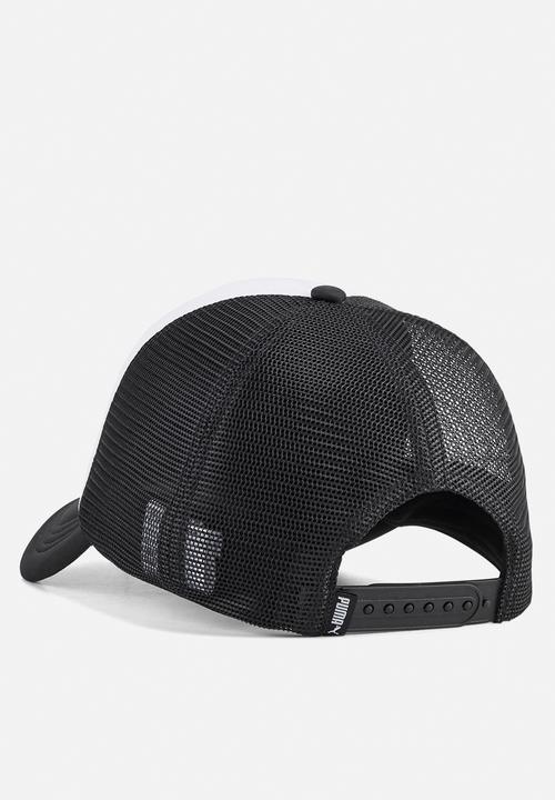 PUMA - Ess Trucker Cap - Puma Black-Puma White