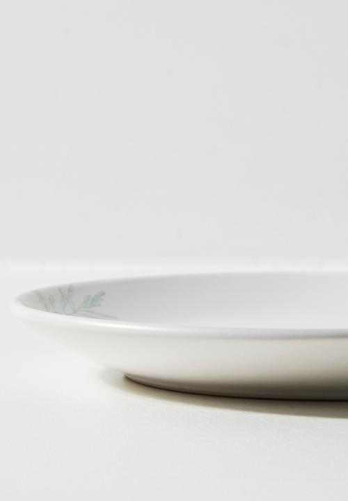 Excellent Houseware - Flora side plate set of 4 - Green