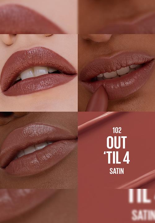 Maybelline - New York Serum Lipstick Matte Finish - Out Til 4