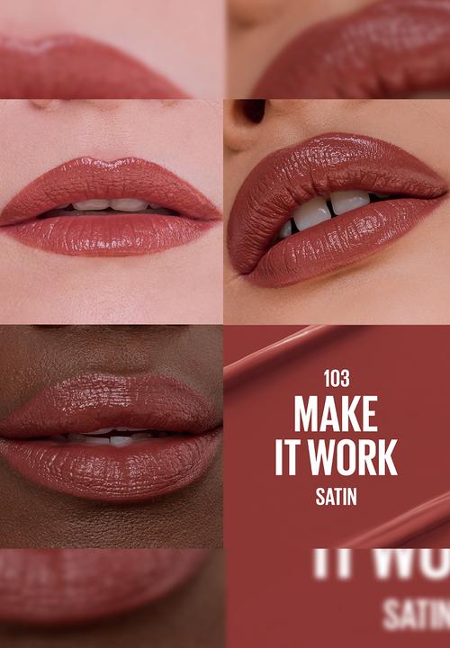Maybelline - New York Serum Lipstick Matte Finish - Make it Work