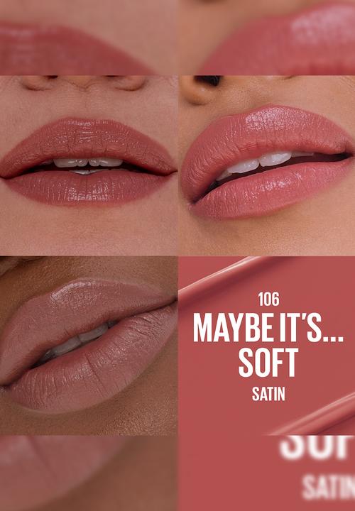 Maybelline - New York Serum Lipstick Matte Finish - Maybe It's ...Soft