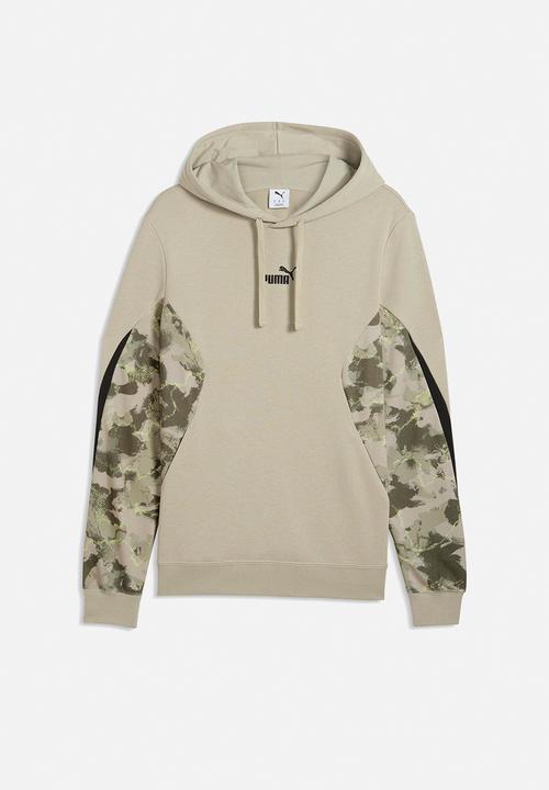 PUMA - CAMO Hoodie TR - Pebble Gray