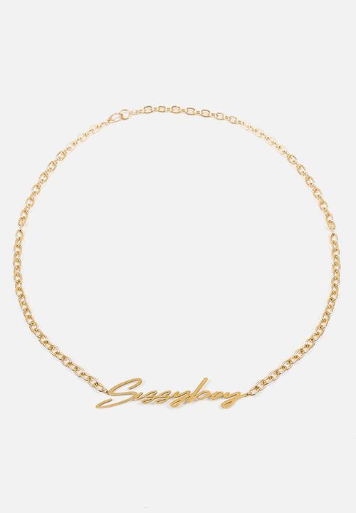 SISSY BOY - Sissy Boy chain - gold