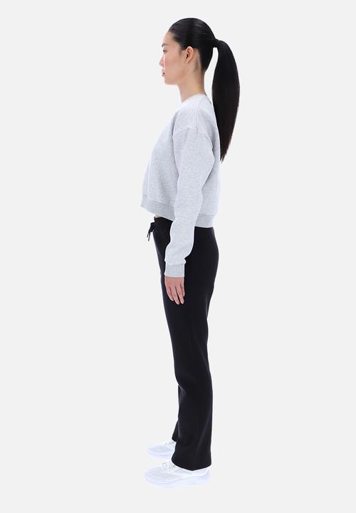 Reebok - Hazel Cropped Sweatshirt - Silver Marl