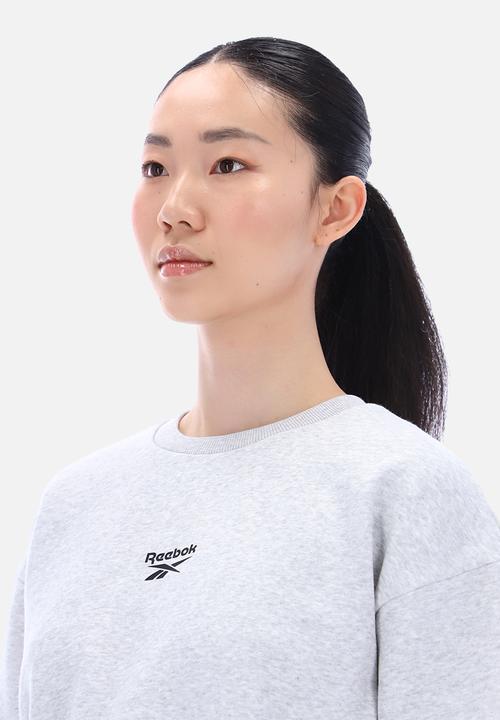 Reebok - Hazel Cropped Sweatshirt - Silver Marl