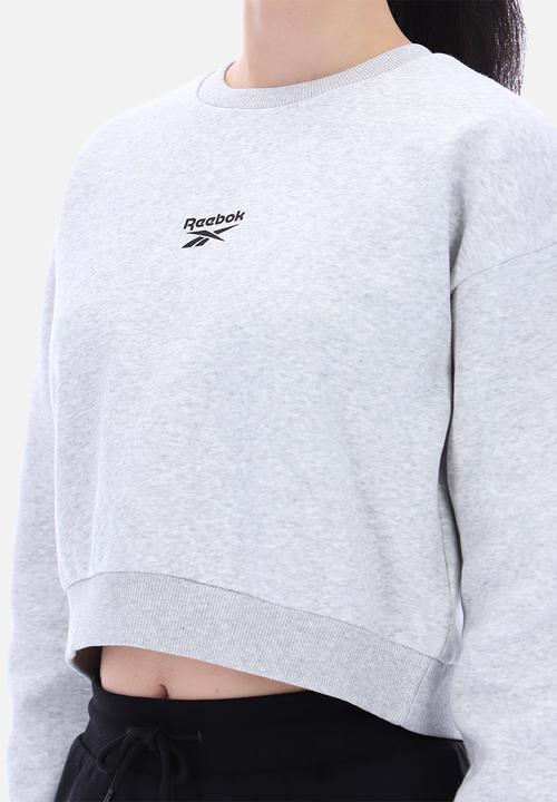 Reebok - Hazel Cropped Sweatshirt - Silver Marl