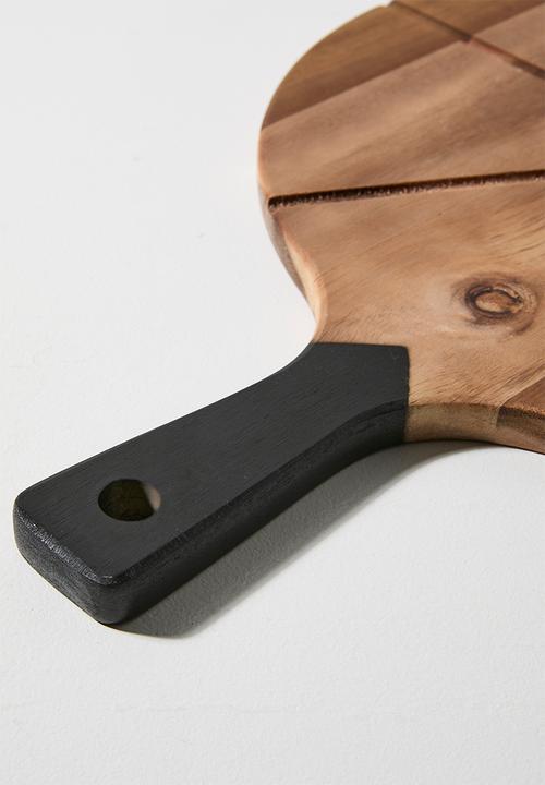Excellent Houseware - Soho pizza cutting board - Natural