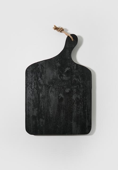 Rubberwood cutting board - Black