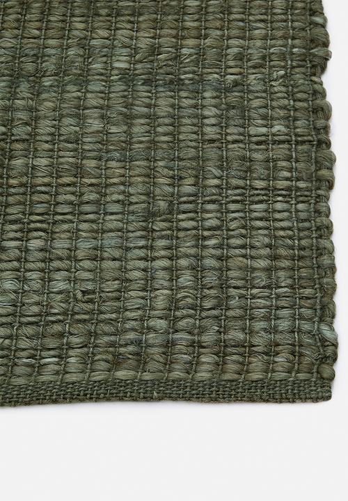 Sixth Floor - Boston Jute Rug - Olive