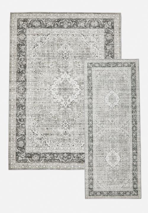 Sixth Floor - Brisbane Seren Antique Rug - Grey