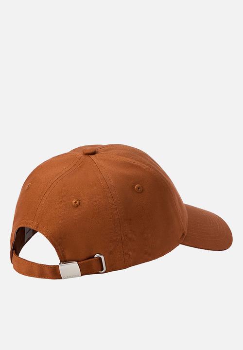 Calvin Klein - Monogram embroidery baseball cap - argan oil