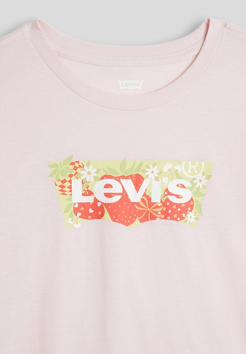 Levi’s® - Lvg Strawberry Short Sleeve Batwing Tee - Crystal Pink