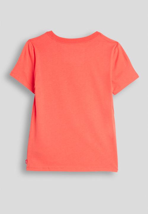 Levi’s® - Lvg Levis Chambray Applique To - Hot Coral