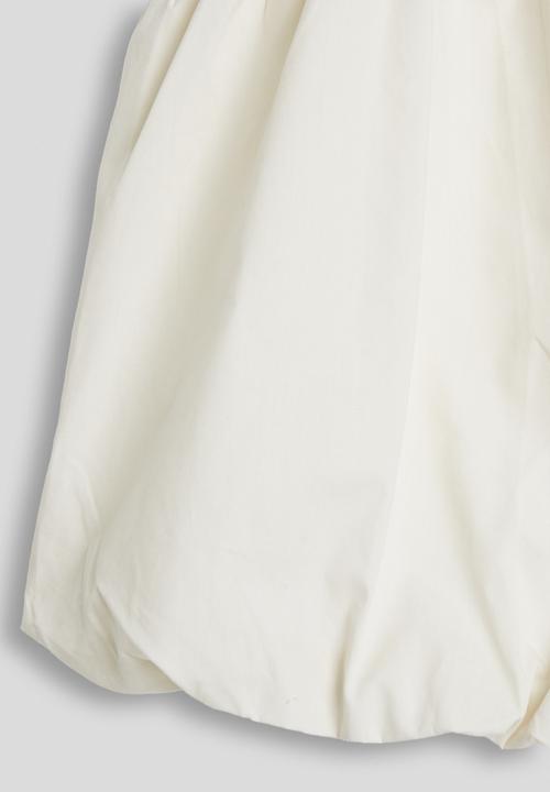 Pop Candy - Sleeveless bubble shirt - ivory