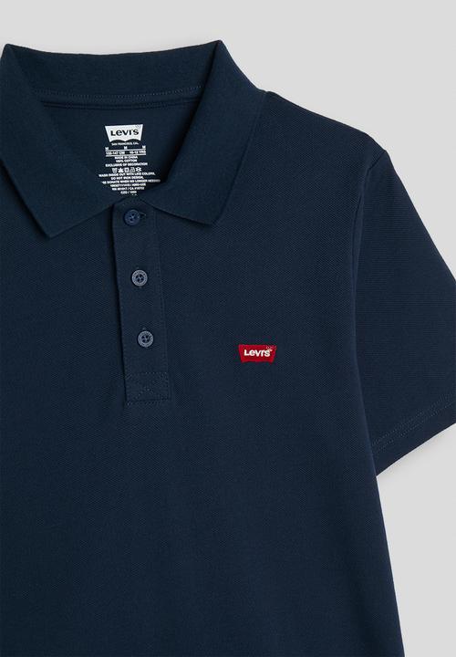 Levi’s® - Lvb Short Sleeve Batwing Polo - Blue/Red