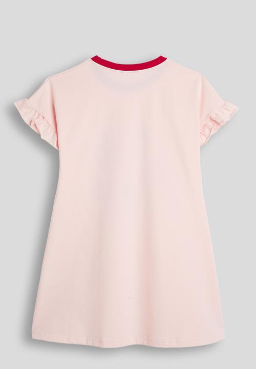 Pop Candy - Strawberry graphic tee dress - pink