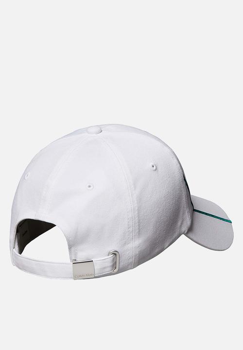 Calvin Klein - Apparel graphic signature tie back cap - bright white