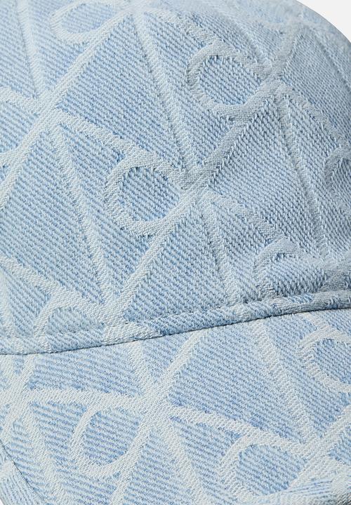 Calvin Klein - Aop jacquard denim bb cap - light wash