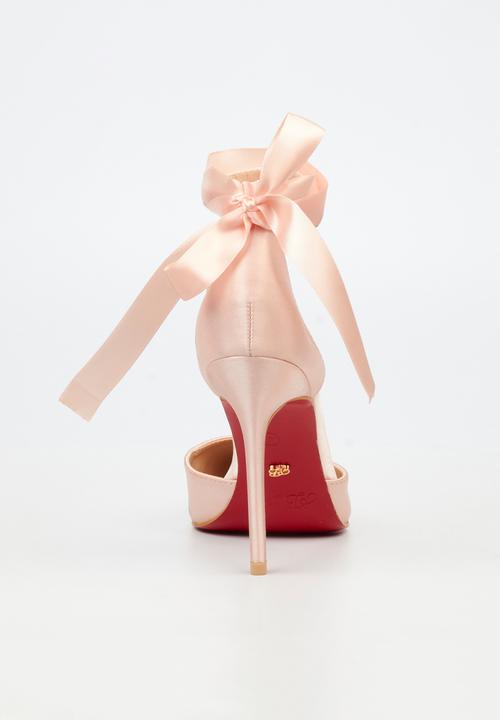 Miss Black - Lola 69 closed toe ankle strap - pink