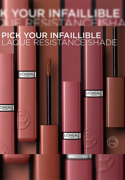 L'Oreal Paris - Infalliable Laque Resistance Nude Confidence - Midnight Bordeaux