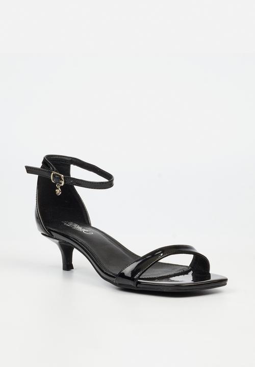 Miss Black - Haze 2 open toe ankle strap - black