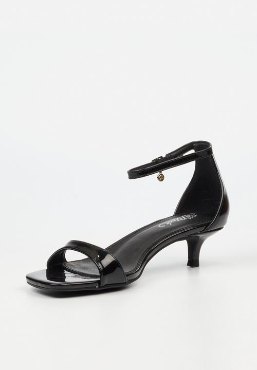 Miss Black - Haze 2 open toe ankle strap - black
