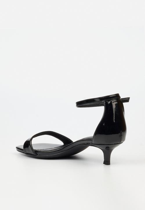 Miss Black - Haze 2 open toe ankle strap - black