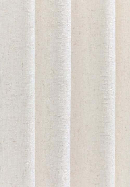 H&M - 2 Pack extra-long slub-weave curtains - natural white