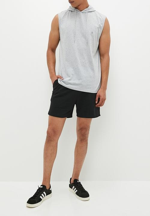 French Connection - Sleeveless hood - light grey marl 