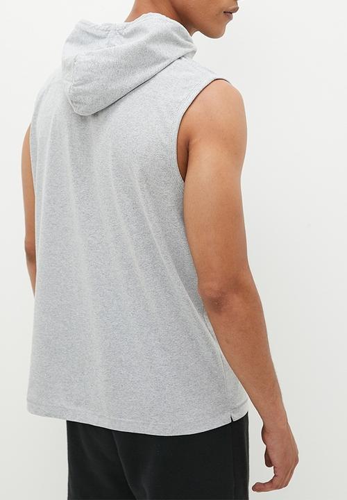 French Connection - Sleeveless hood - light grey marl 
