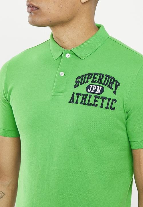 Superdry. - Vintage superstate polo - kelly green