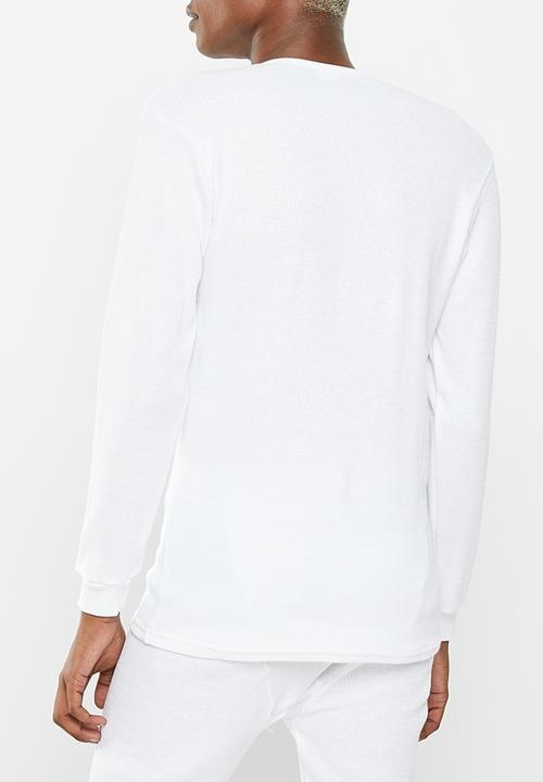 Jockey - 1 Pack Elmar thermal long sleev undershirt - white 
