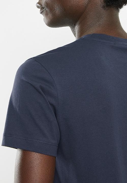 Calvin Klein - Core monogram slim tee - navy