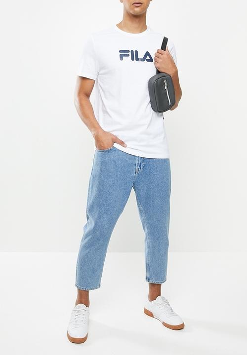 FILA - Mono deckle T-shirt - white