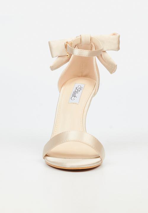 Miss Black - Jazz 43 open toe ankle strap - champagne