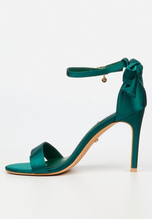 Miss Black - Jazz 43 open toe ankle strap - green