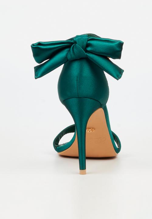Miss Black - Jazz 43 open toe ankle strap - green