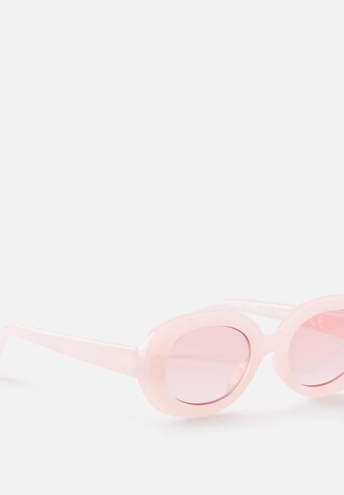 Cotton On - Kids Olive Oval Sunglasses - Tea Party Pink