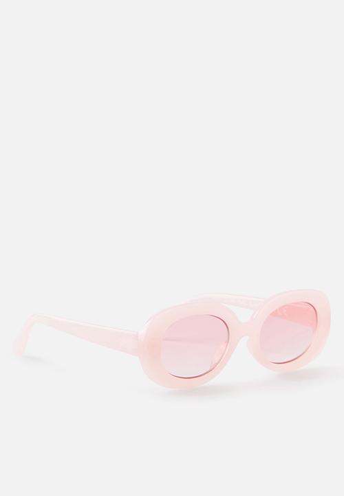 Cotton On - Kids Olive Oval Sunglasses - Tea Party Pink