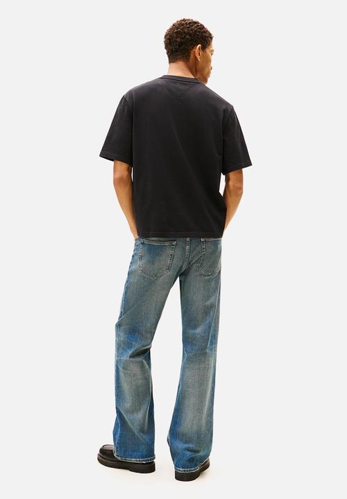 Tommy Hilfiger - Tjm 90S Distressed Flag Tee - Black