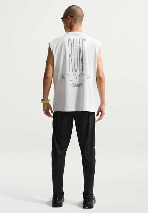 Nike - Dri Fit Miler Knit Pant - Black/Reflective Silv