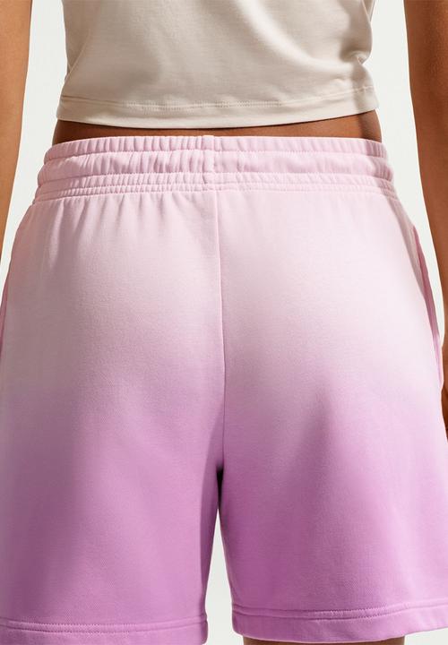 Nike - W Nsw Phnx Flc Mr Dip Short - Pink Foam/Lt Magenta/Lt Magenta