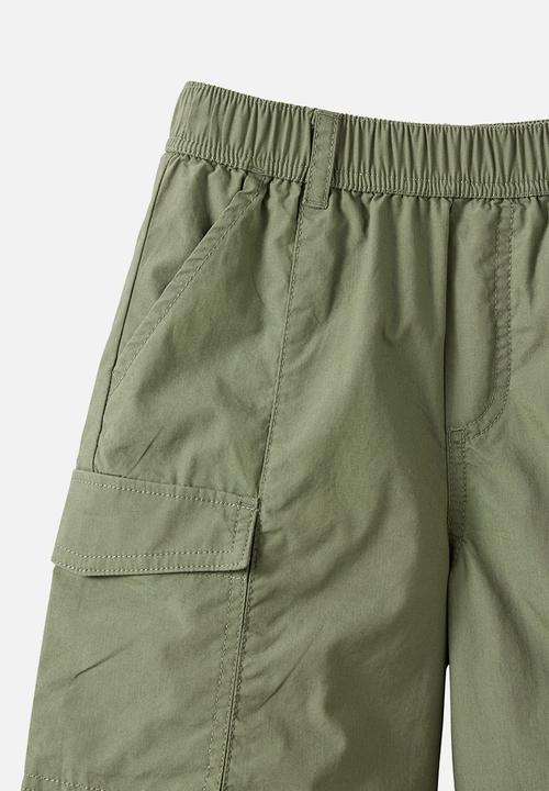 Cotton On - Panel Cargo Short - Khaki Green