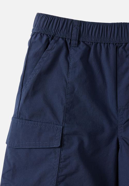 Cotton On - Panel Cargo Short - Squid Ink