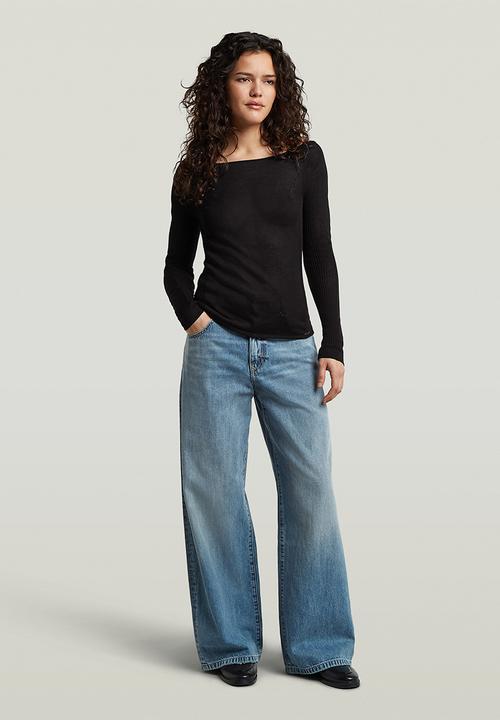 G-STAR - Skater high loose wmn - vintage seaside