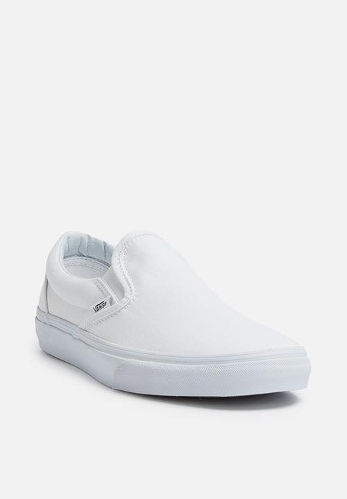 Vans - Classic Slip On - White / White