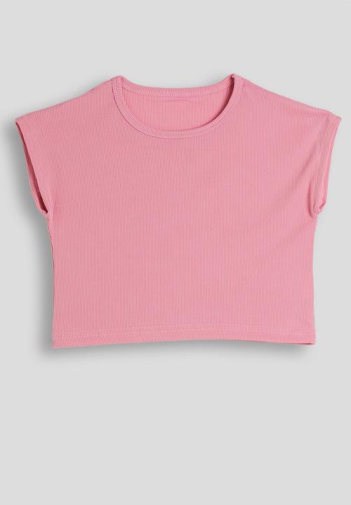 Pop Candy - Ribbed lounge set - medium pink
